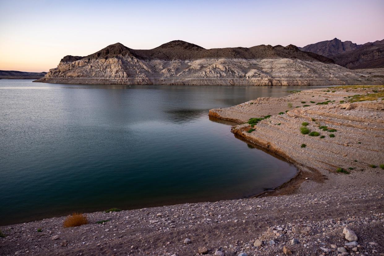 Lake Mead pictured on September 17, 2022.