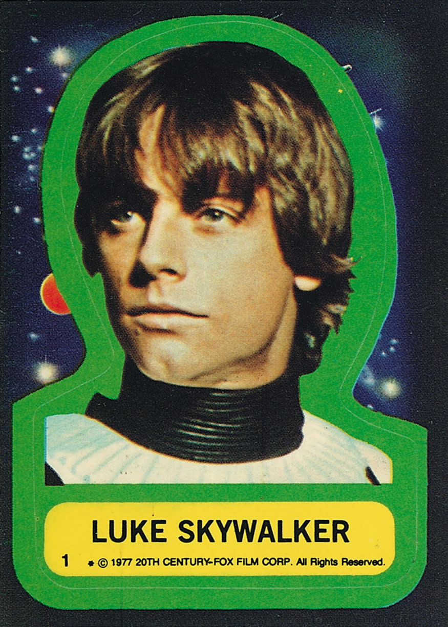 Luke Skywalker, Sticker 1 (Series 1)