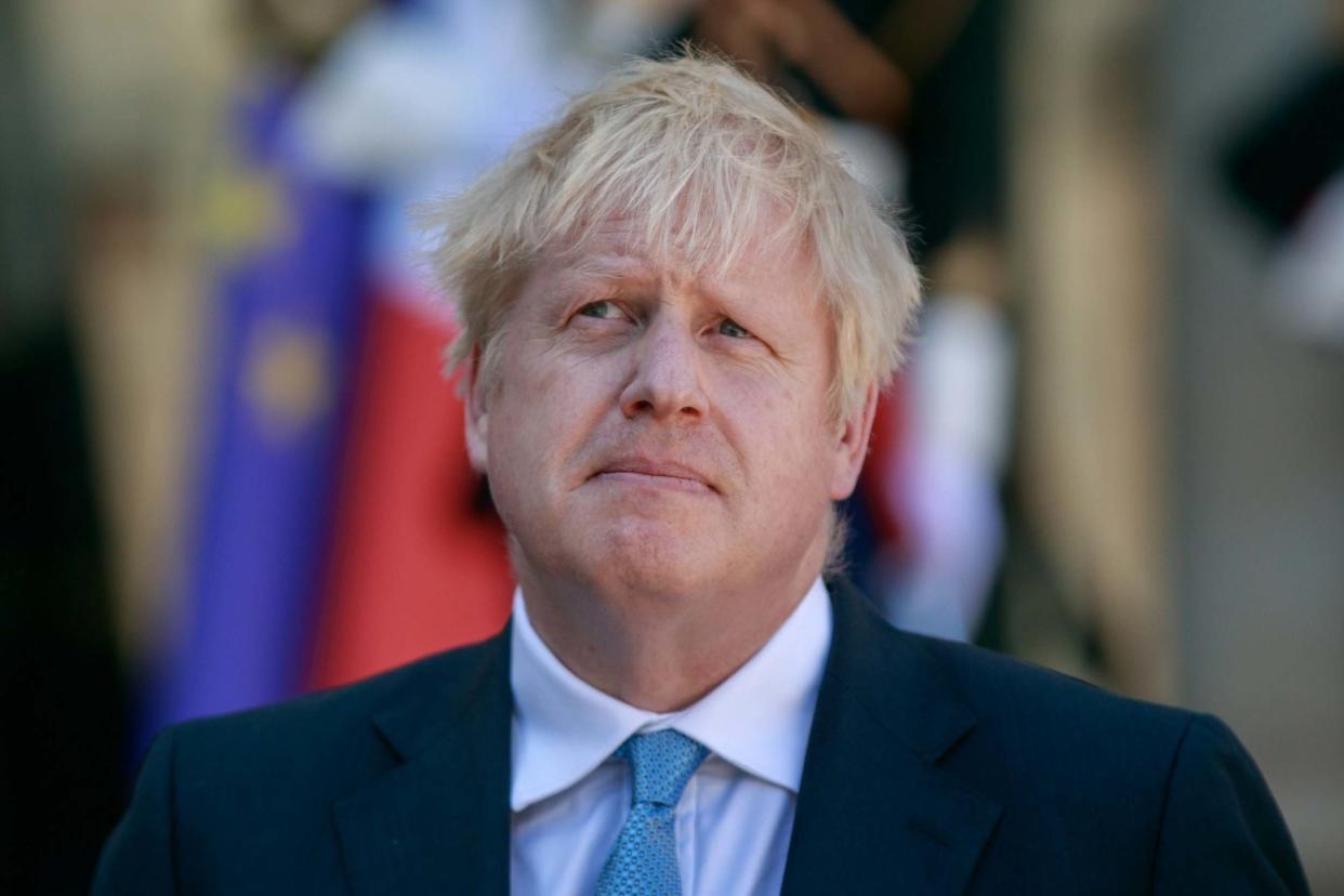 Prime Minister Boris Johnson: EPA