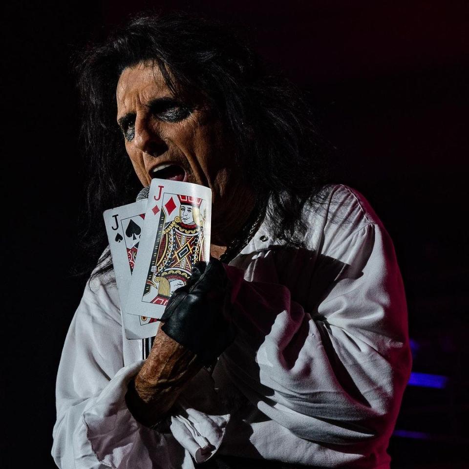 Legendary rocker Alice Cooper is set to take the stage at 7:30 p.m. on Sunday, Aug. 20, in the Helen Devitt Jones Theater of Buddy Holly Hall.