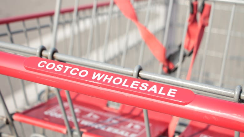 Costco shopping cart