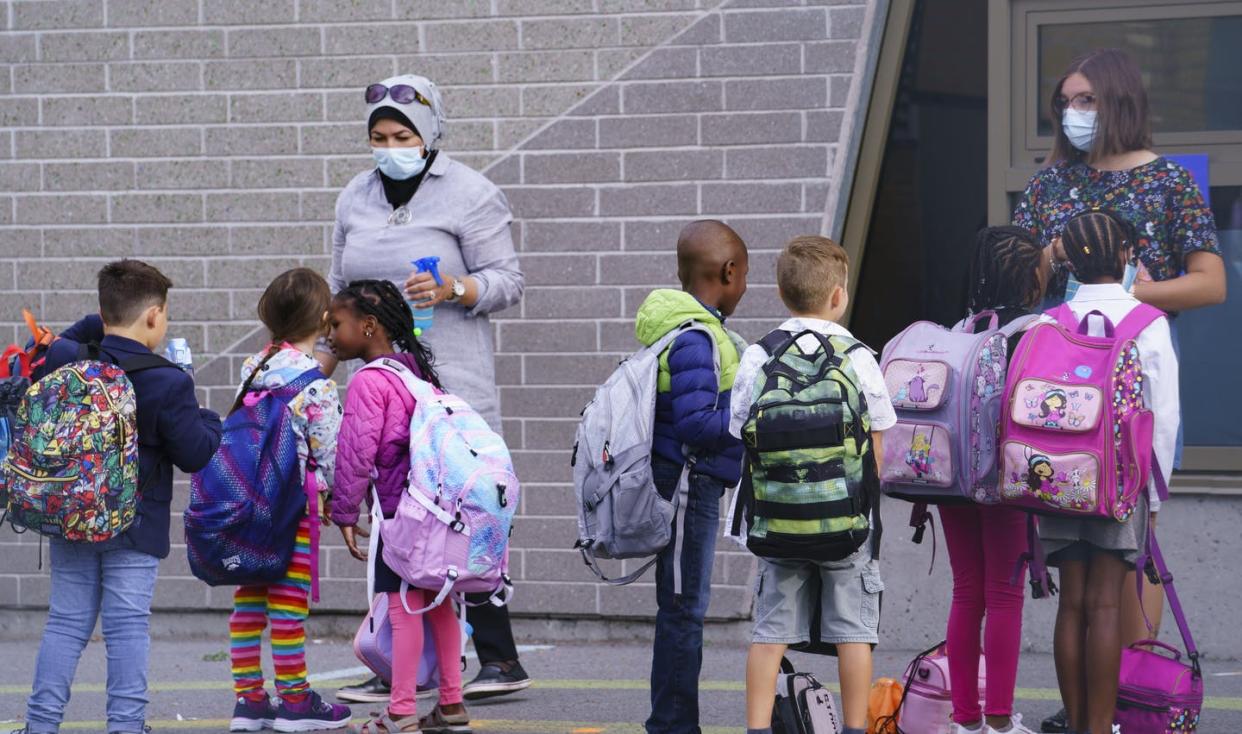 <span class="caption">What might schools' pandemic responses have looked like if principals had been provided with the resources and decision-making abilities they need to serve their communities? </span> <span class="attribution"><span class="source">THE CANADIAN PRESS/Paul Chiasson</span></span>