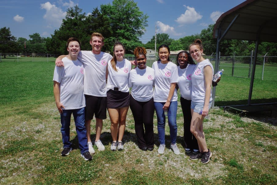 Several WHNT employees volunteered at the Greater Huntsville Humane Society for Founder’s Day of Caring 2024 (photo: Cristina Byrne, WHNT)