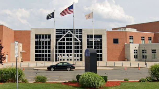 PHOTO: In this screen grab from Google Maps, New Brunswick High School is shown in New Brunswick, N.J. (Google Maps Street View)