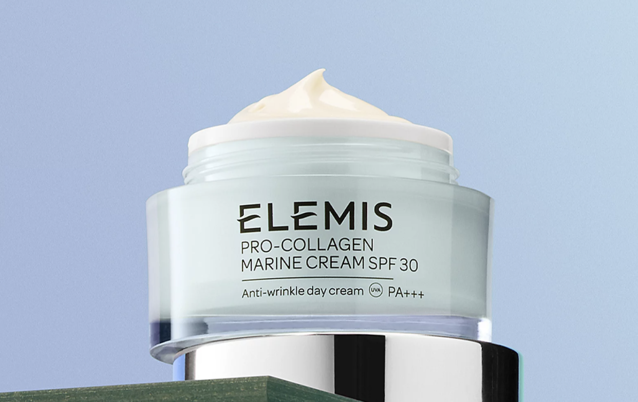 I'm a big fan of Elemis' Pro Collagen Marine Cream, which is a great daily moisturiser. (Elemis)