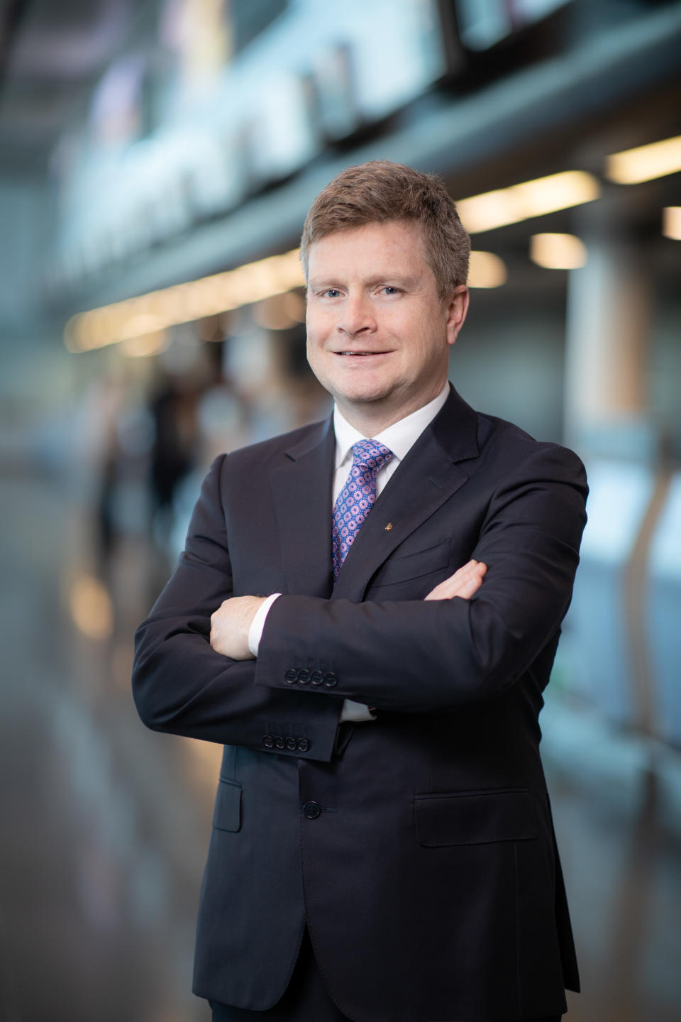 Sean Doyle was appointed chief executive of British Airways in October 2020 (British Airways/PA)
