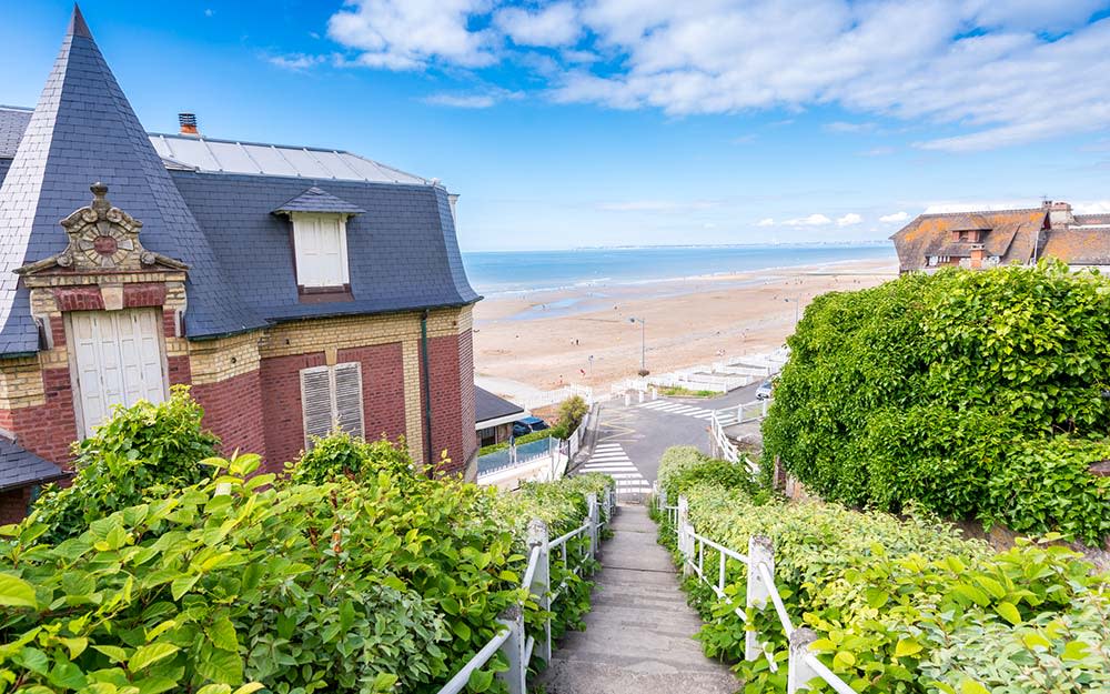 The first stop on this "European Grand Tour" was the pretty seaside town of Deauville – cue a minor domestic about which route to take - getty