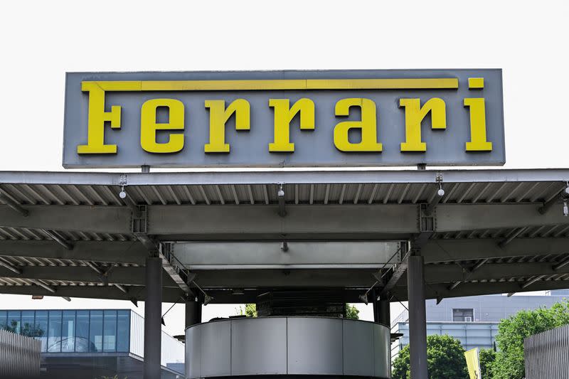 FILE PHOTO: FILE PHOTO: Ferrari CEO Benedetto Vigna unveils the company's new long term strategy, in Maranello