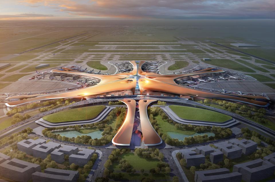 Beijing Daxing International Airport by Zaha Hadid Architects (Beijing, China)