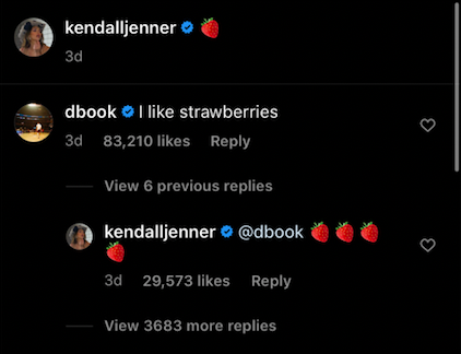 Photo credit: Kendall Jenner - Instagram
