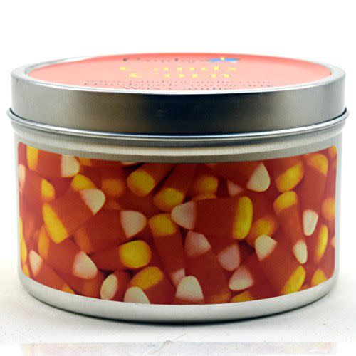 28) Candy Corn Candle