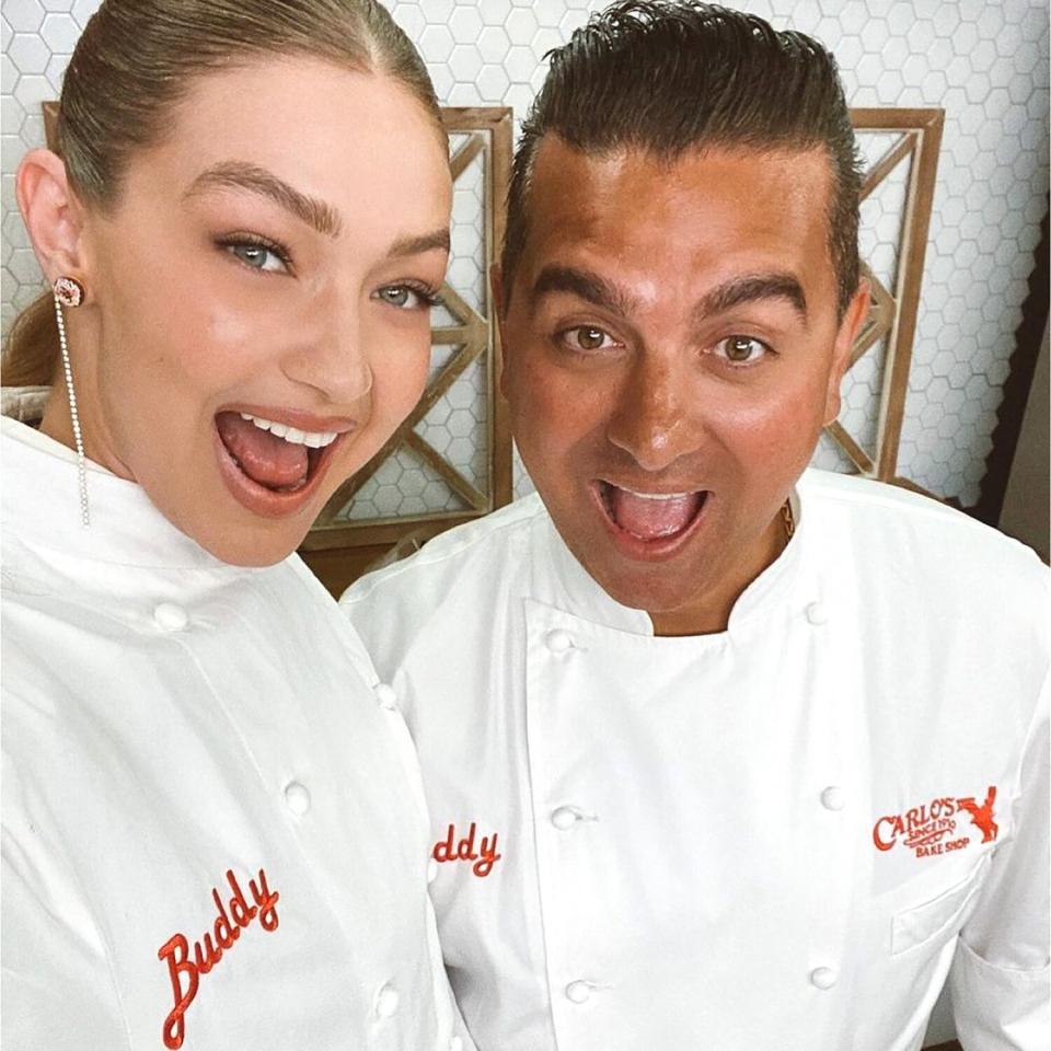 Gigi Hadid and Buddy Valastro