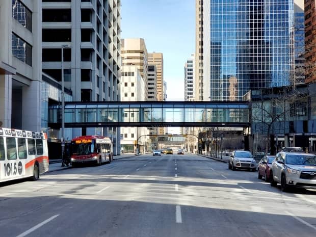 Calgary council has approved a plan, and an initial investment of $200 million, to revamp the struggling downtown core.  (Jim Brown/CBC - image credit)