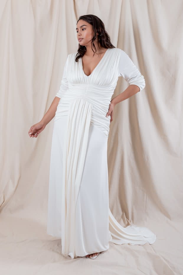 <p>The Nicole gown from the Katharine Polk debut bridal collection.</p>