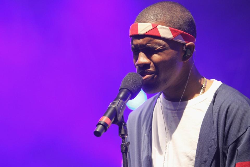 Frank Ocean at Coachella 2012 (Getty Images)