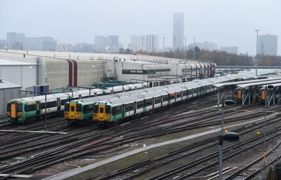 Britain’s train operators have started releasing information about what services they intend to run during next week’s rail strikes (Kirsty O’Connor/PA) (PA Archive)