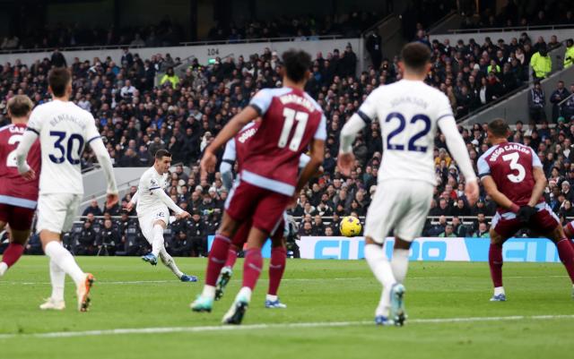 Tottenham vs Aston Villa highlights as Watkins and Torres goals down Spurs  as Bentancur injured 