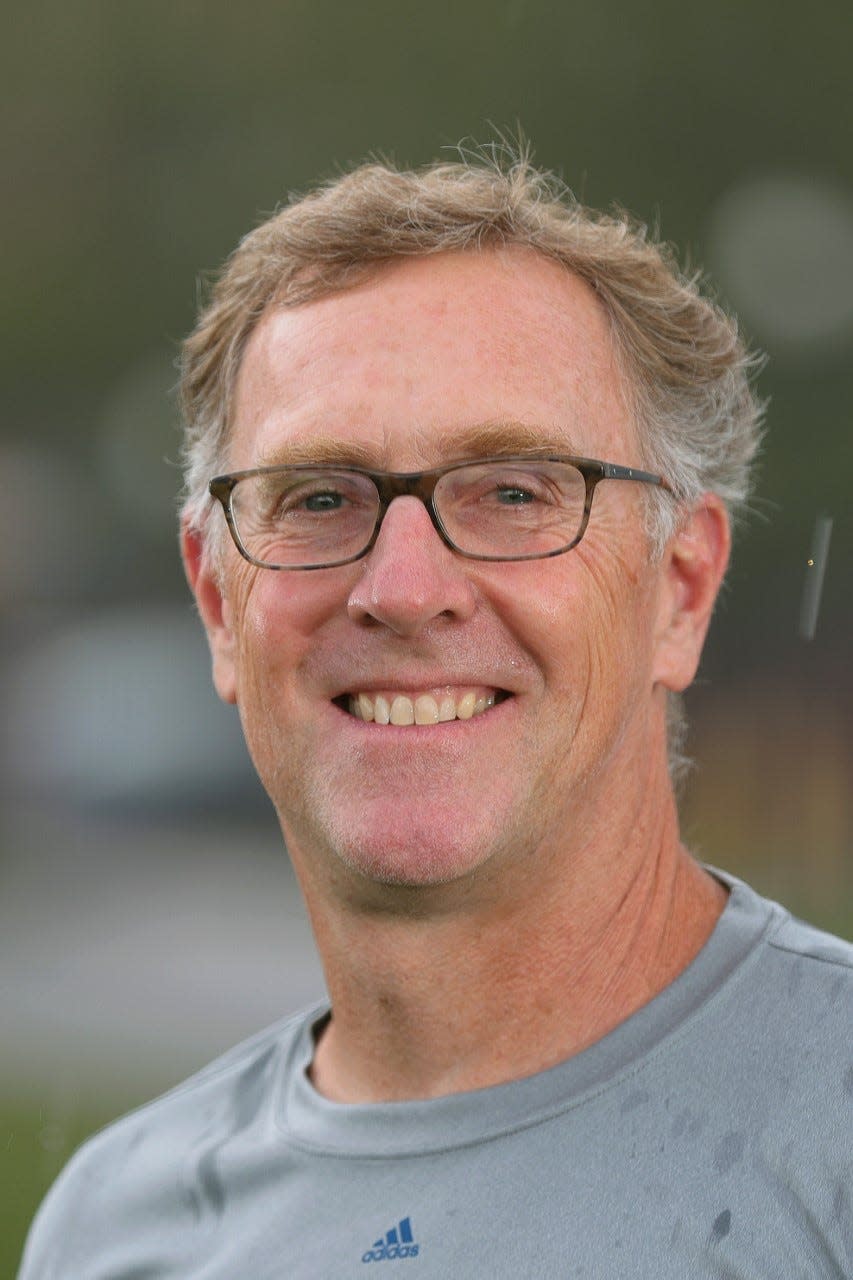 University of Rochester men's soccer coach Chris Apple.