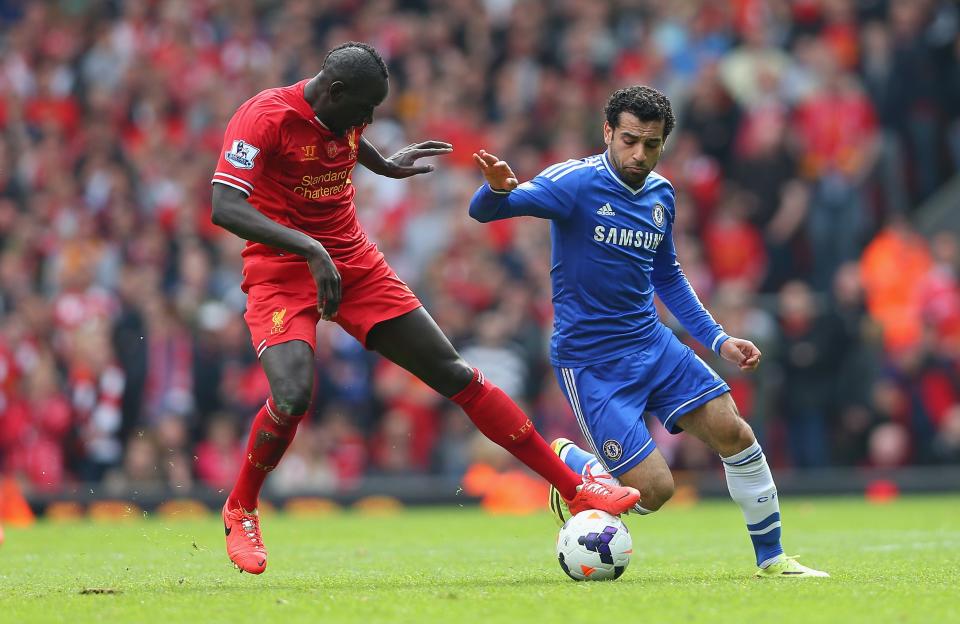 Mo Salah in action against Liverpool before signing for the RedsGetty Images