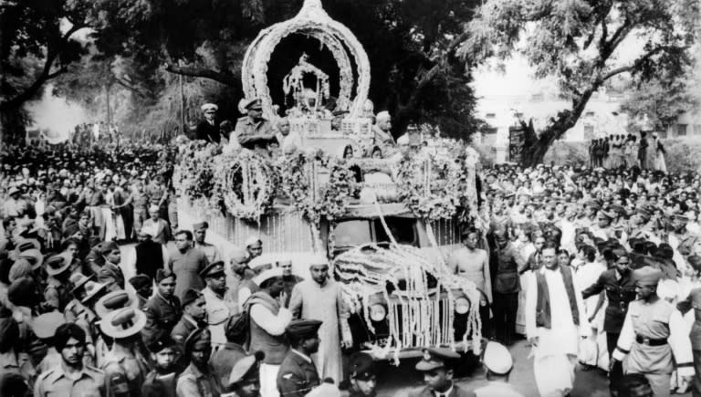 Mahatma Gandhi's 1948 assassination prompted the country's first mass funeral, attended by around two million people