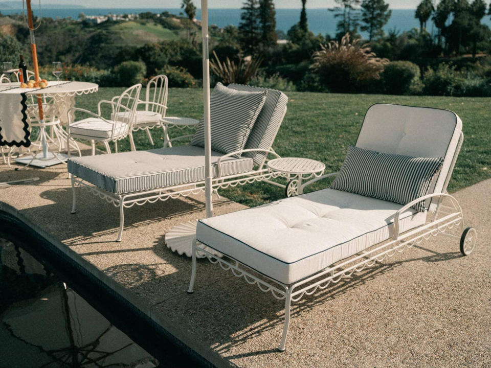 <p><a href="https://businessandpleasureco.com/products/the-resort-sun-lounger-chaise-antique-white" rel="nofollow noopener" target="_blank" data-ylk="slk:Shop Now;elm:context_link;itc:0;sec:content-canvas" class="link ">Shop Now</a></p><p>Sun Lounger</p><p>businessandpleasureco.com</p><p>$1999.00</p>