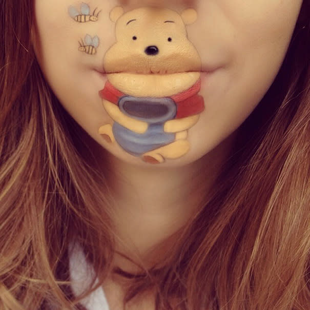 winnie the pooh face paint