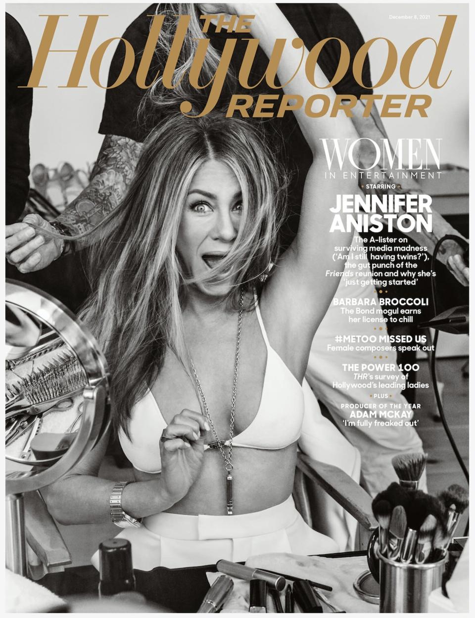 Jennifer Aniston for The Hollywood Reporter