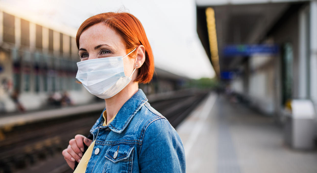 John Lewis & Partners have restocked its £10 non medical face masks after selling out last month.  (Getty Images)