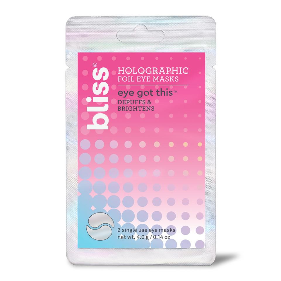 Bliss Eye Got This Holographic Foil Eye Masks