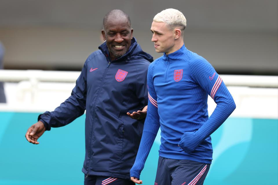 Chris Powell with Phil Foden (Getty Images)