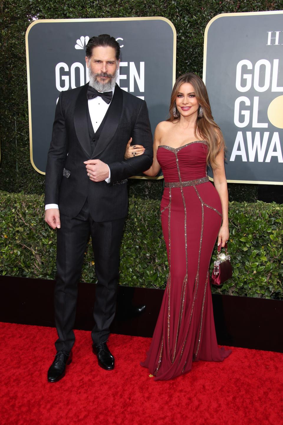 Sofía Vergara and Joe Manganiello, pictured here in January 2020, were married for seven years before Manganiello filed for divorce in July.
