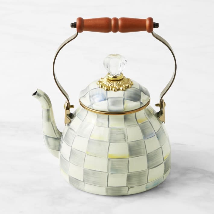 <p><a href="https://go.redirectingat.com?id=74968X1596630&url=https%3A%2F%2Fwww.williams-sonoma.com%2Fproducts%2Fmackenzie-childs-sterling-checkered-tea-kettle&sref=https%3A%2F%2Fwww.housebeautiful.com%2Fshopping%2Fg37679474%2Famazon-gift-ideas%2F" rel="nofollow noopener" target="_blank" data-ylk="slk:Shop Now;elm:context_link;itc:0;sec:content-canvas" class="link ">Shop Now</a></p><p>Sterling Check Kettle</p><p>williams-sonoma.com</p><p>$148.00</p><span class="copyright">Williams Sonoma</span>