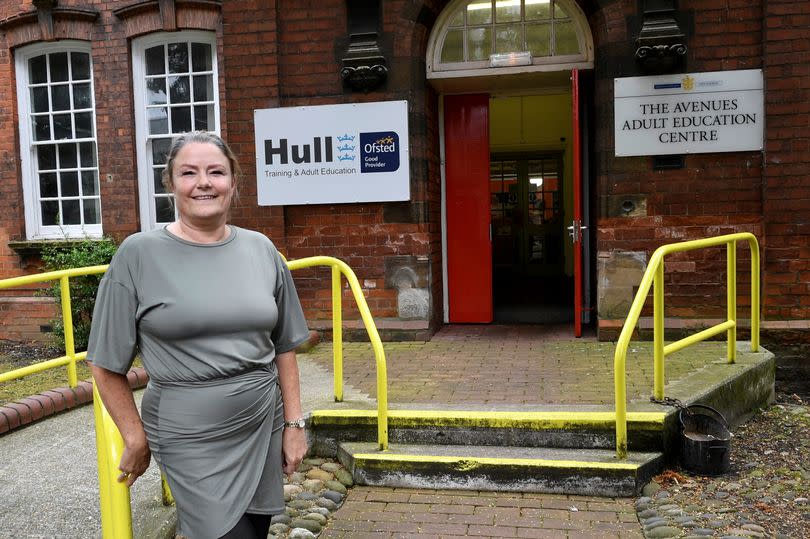 Sian Ward, community lead at Hull City Council, at The Avenues Adult Education Centre, Park Avenue, Hull