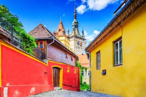 Sighisoara – just don't mention the D word - Credit: GETTY