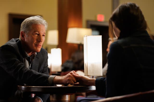 <p>Darren Goldstein/Courtesy of Lionsgate</p> Richard Gere in 2024's Longing