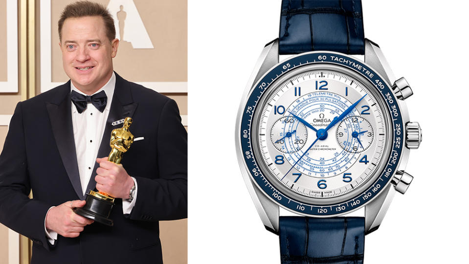 Brendan Fraser's Omega Speedmaster Chronoscope