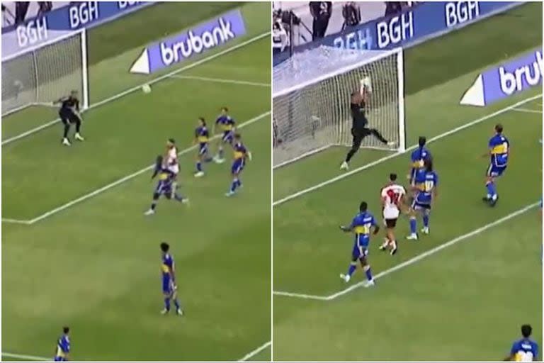 El momento paranormal del Superclásico entre Boca y River