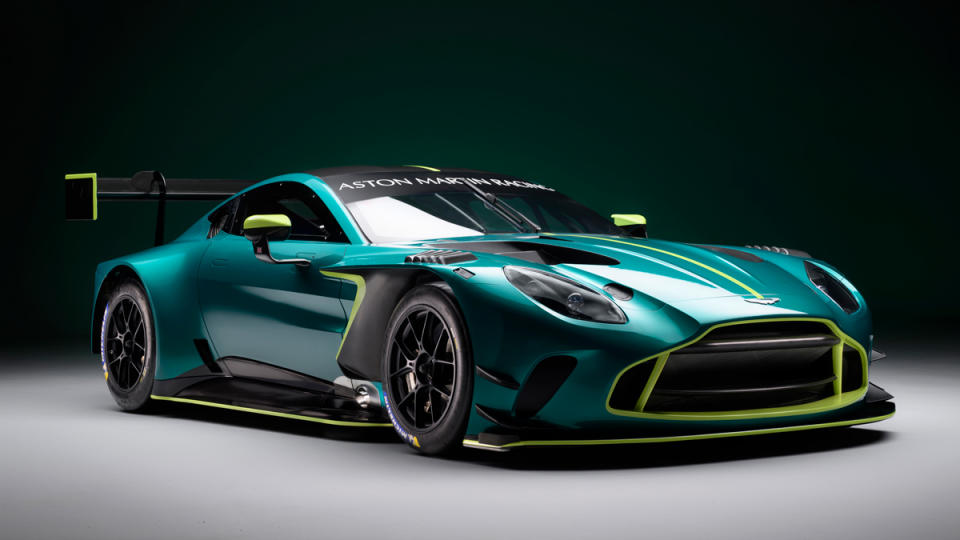 The 2025 Aston Martin GT3 race car.