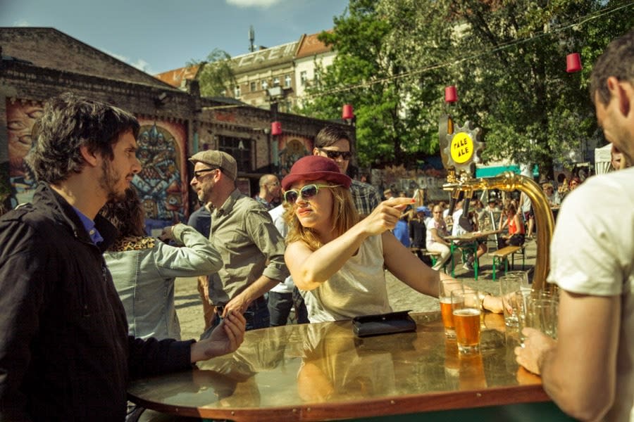 <p>Unrestricted by “garden closes at 10” licensing laws, Berlin’s hipster set enjoy their frothy mugs of local brew from dusk ’til dawn under the stars.<br><i>Image credit: <a href="https://www.flickr.com/photos/norte_it/" rel="nofollow noopener" target="_blank" data-ylk="slk:Dario-Jacopo Laguna;elm:context_link;itc:0;sec:content-canvas" class="link ">Dario-Jacopo Laguna</a></i></p>