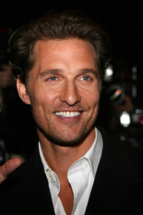 Sorry ladies, but Matthew McConaughey is officially off the market.