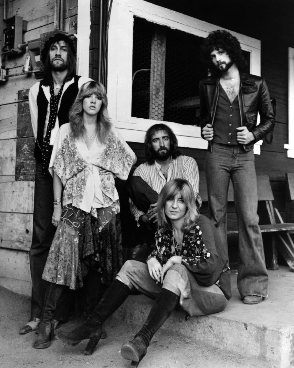 christine mcvie and john mcvie and mick fleetwood and stevie nicks