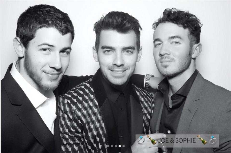 Nick Jonas, Joe Jonas and Kevin Jonas