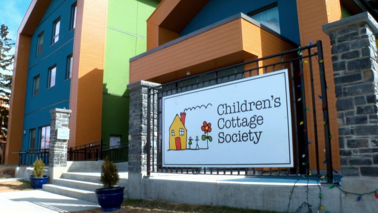 The Children Cottage Society's new Child and Family Centre is 35,000 square feet and will provide a wide range of supports and community programming.  (Helen Pike/CBC - image credit)