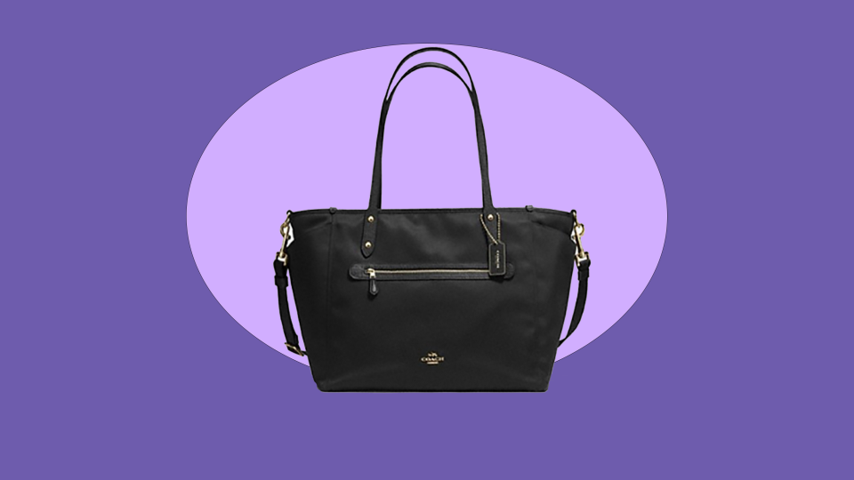 Mother's Day gifts for new moms: Coach Baby Bag.