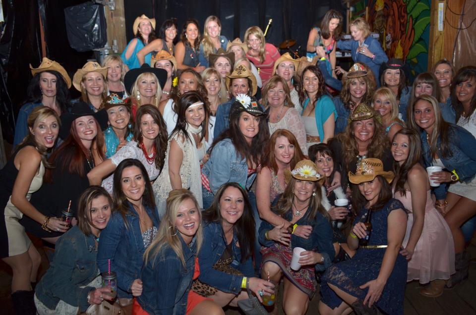 Members of the Krewe of Daisy Dukes party during a previous Thrillbilly Ball.