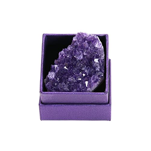 Namzi Amethyst Crystals, Amethyst Clusters, Amythestyst Crystals, Amathesis Crystal, Purple Crystal, Raw Amethyst Stone, Natural Amethyst Geode Cave Healing Crystal Stones, Amatista, About 0.1 Lb