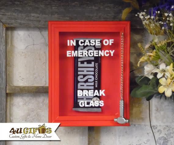 22) In Case Of Emergency Chocolate Box