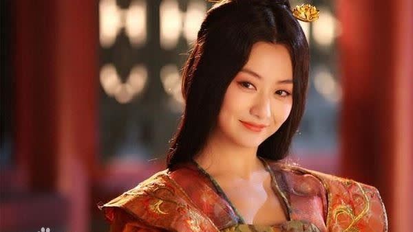 蕭氏（蕭皇后），也就是中國古裝劇《隋唐演義》中的蕭美娘（圖／翻攝百度百科）
