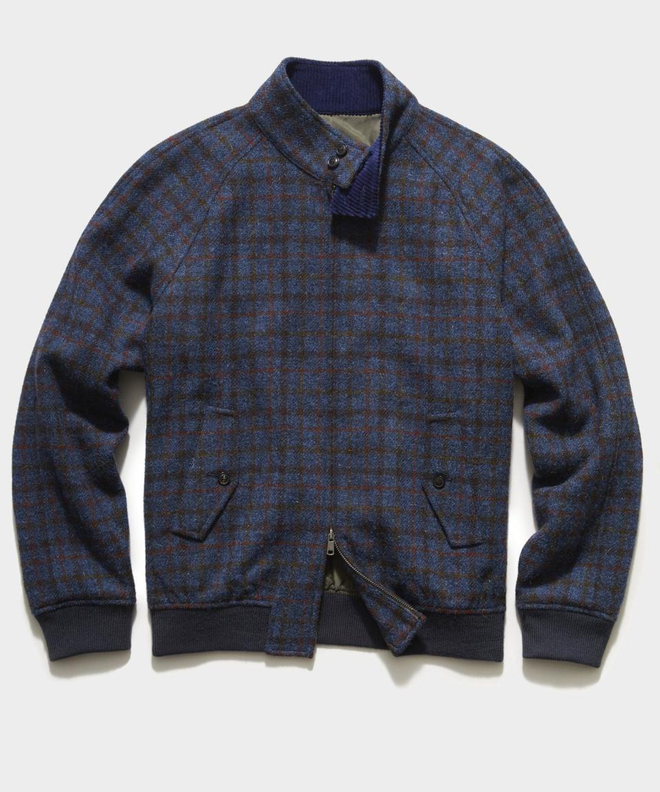 Harris Tweed Varsity Jacket