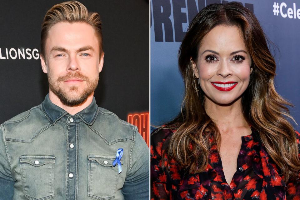 Derek Hough and Brooke Burke